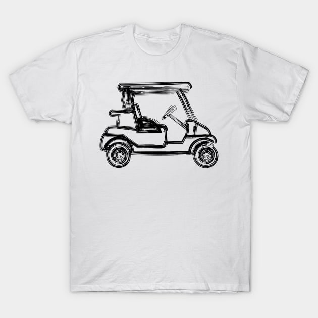 Golf - Golf car T-Shirt by jaml-12
